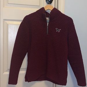 PINK Sherpa pullover